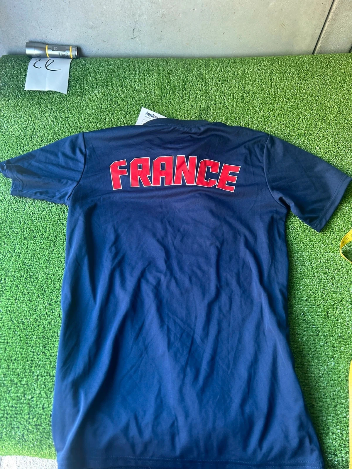 Marineblauw T-shirt van Frankrijk FFF – photo 10